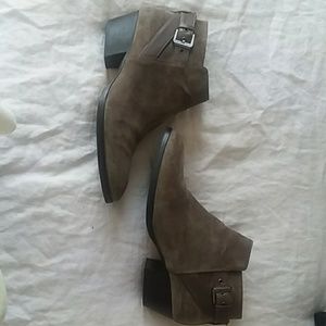 Aquatalia 8.5 Tan Suede Boot